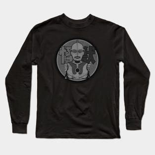 Kaiju Hunter Hero BW Long Sleeve T-Shirt